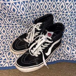 Vans Classic Black and White High-Tops